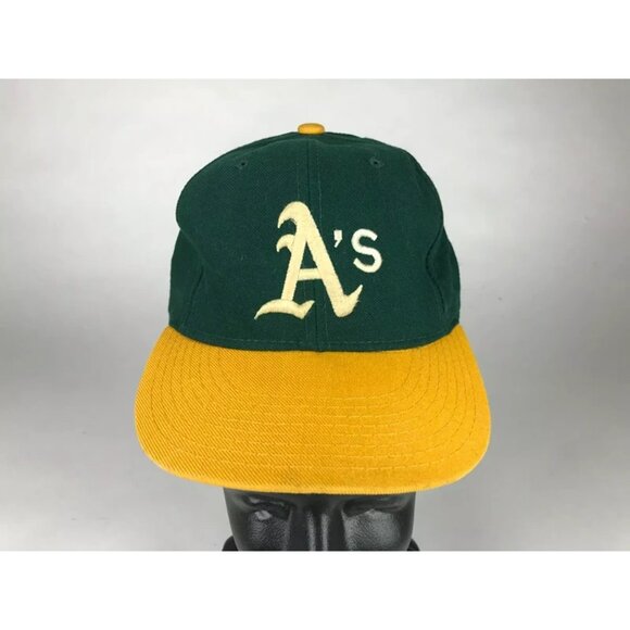 New Era Other - New Era Oakland Athletics A's Pro Model Major League Fitted Baseball Cap Size OS